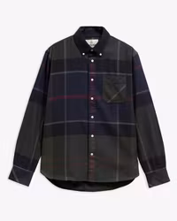 Barbour "Dunoon Tartan Authentic -fit LS Shirt " , Shadow classic