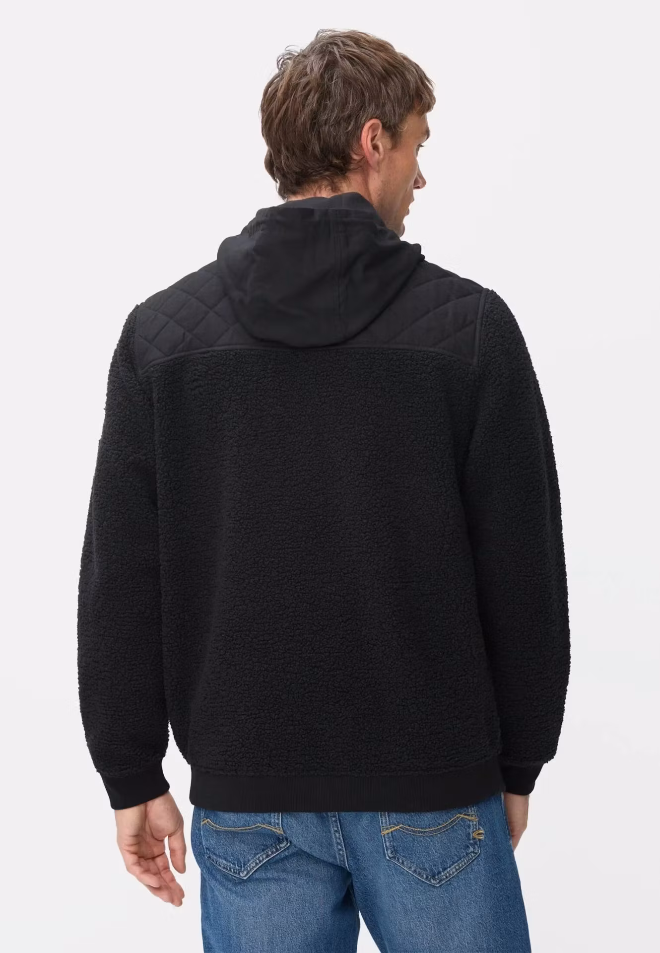 Camel Active Teddyjacka med kapujong , Navy