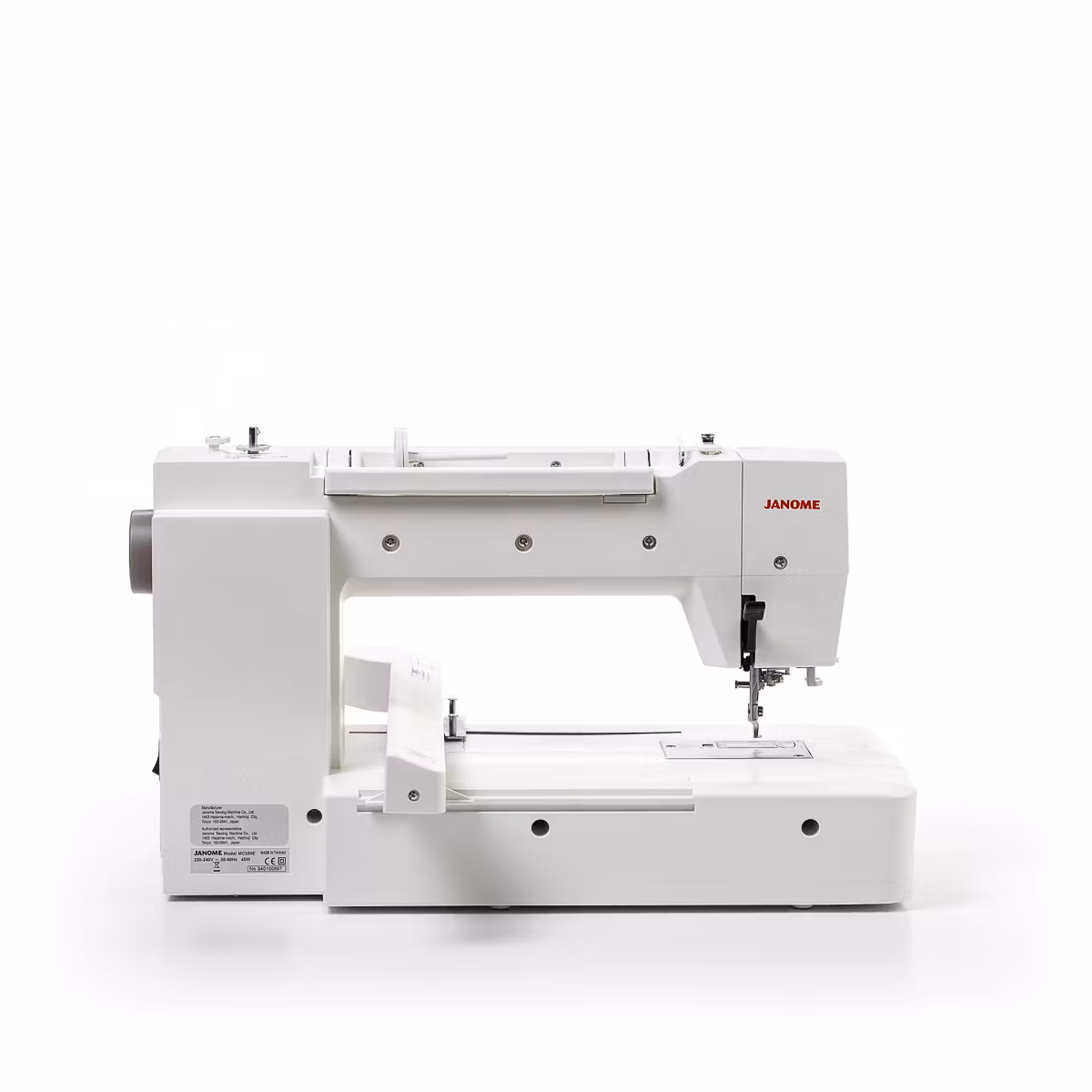 Janome Memory Craft 550E – Broderimaskin Demo ex.