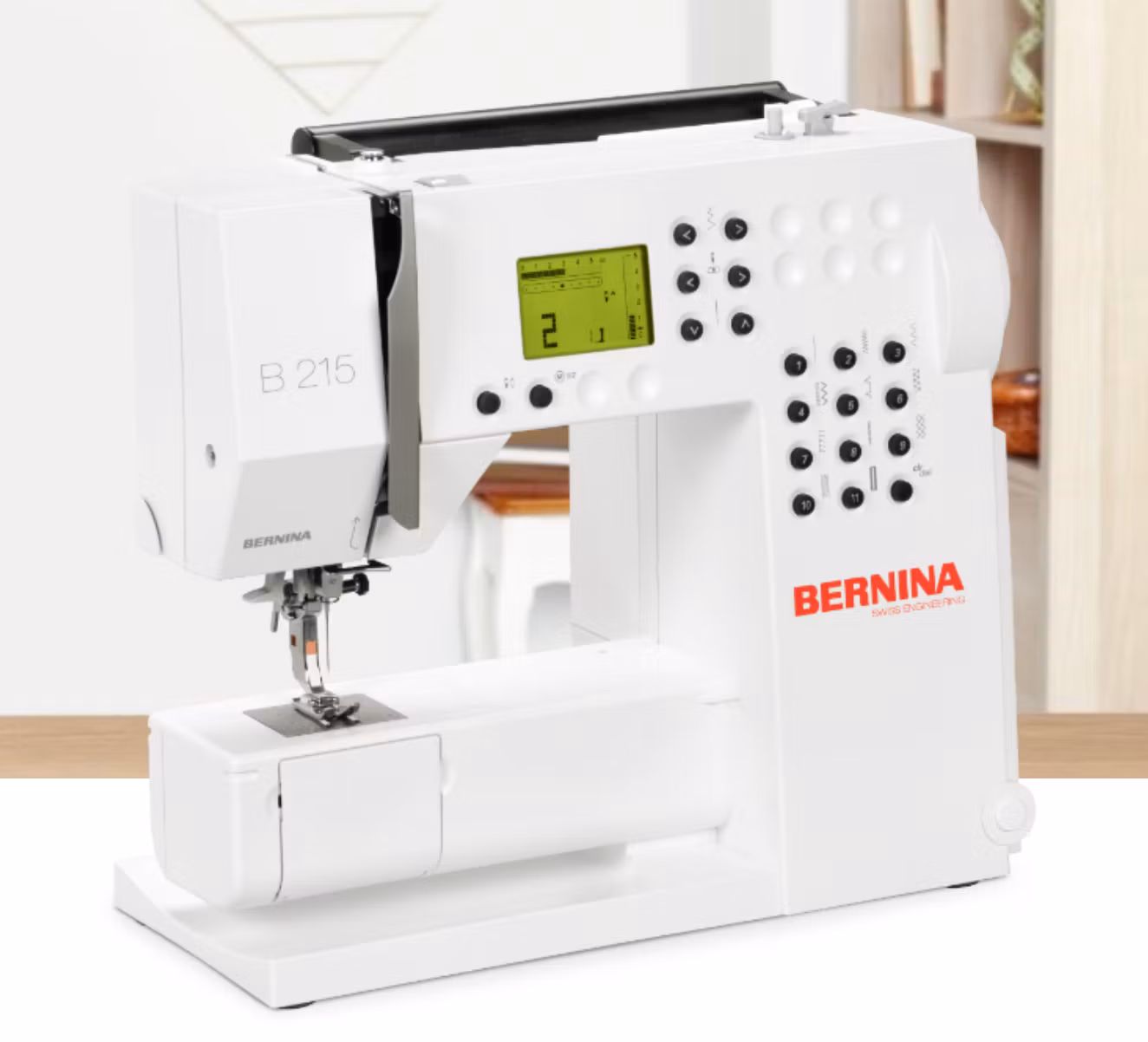 Bernina B215 | Begagnad (Väska medföljer)
