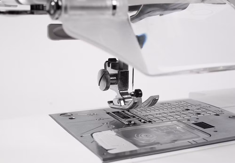 Janome Embla + extra pressarfötter Demoex