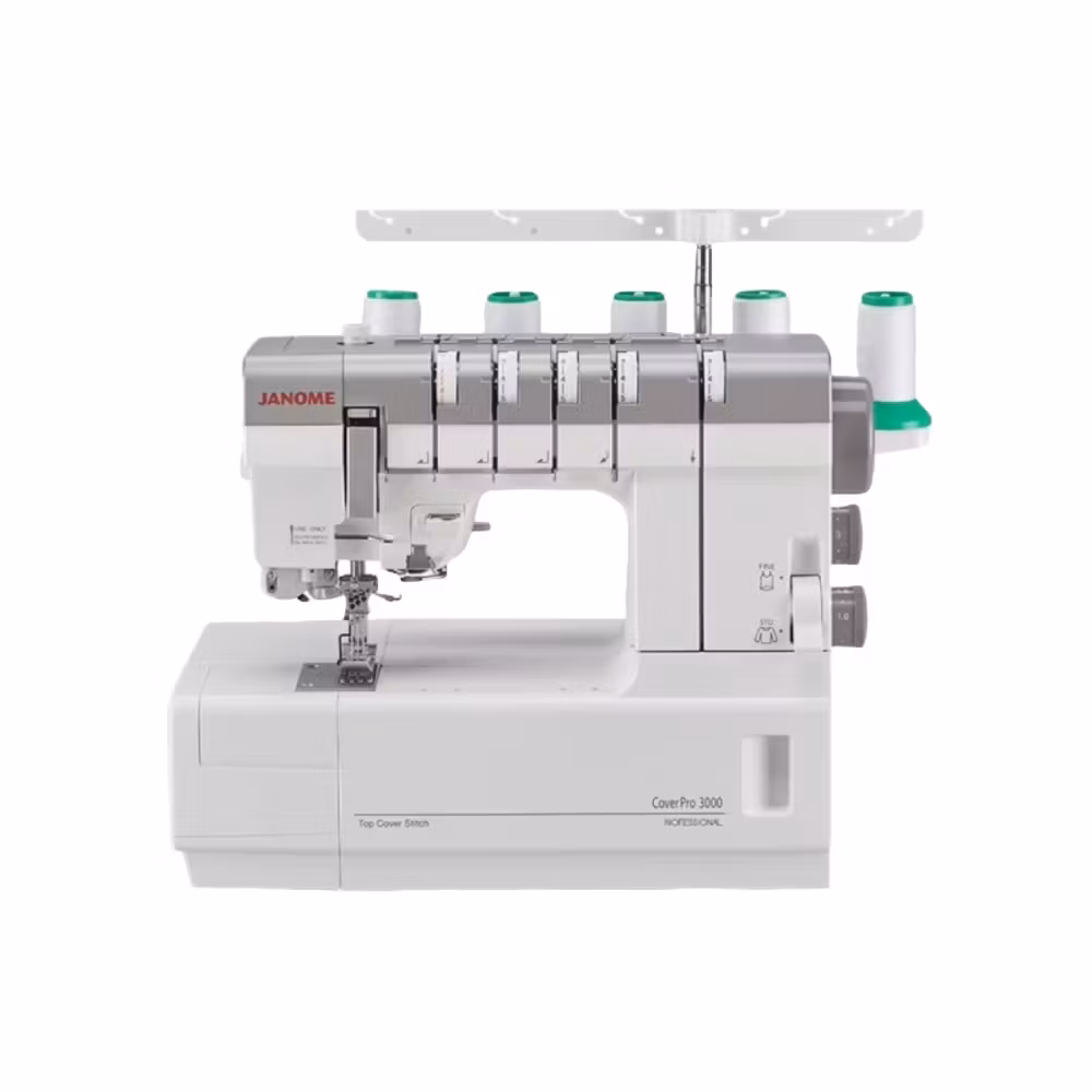 Janome Cover Pro 3000P Demoex