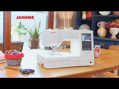 Janome Horizon Memory Craft 1000 Demo