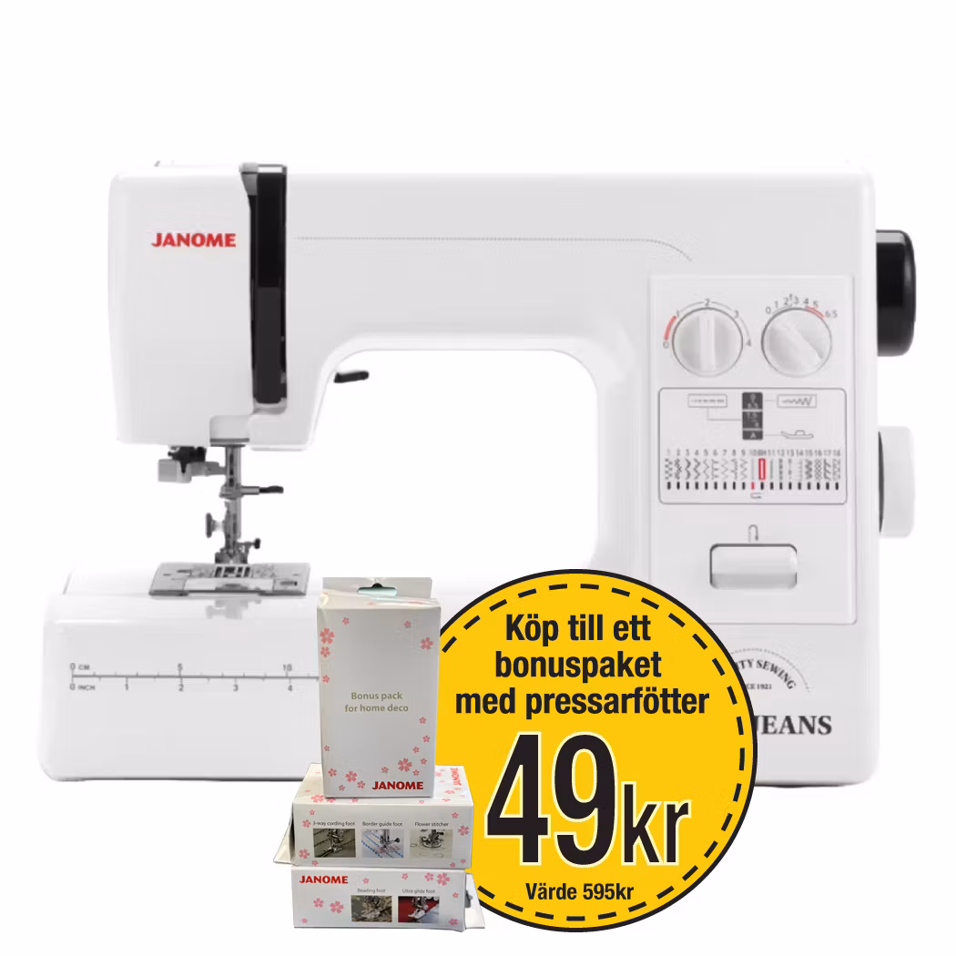 Janome Easy Jeans 1800 Demoex