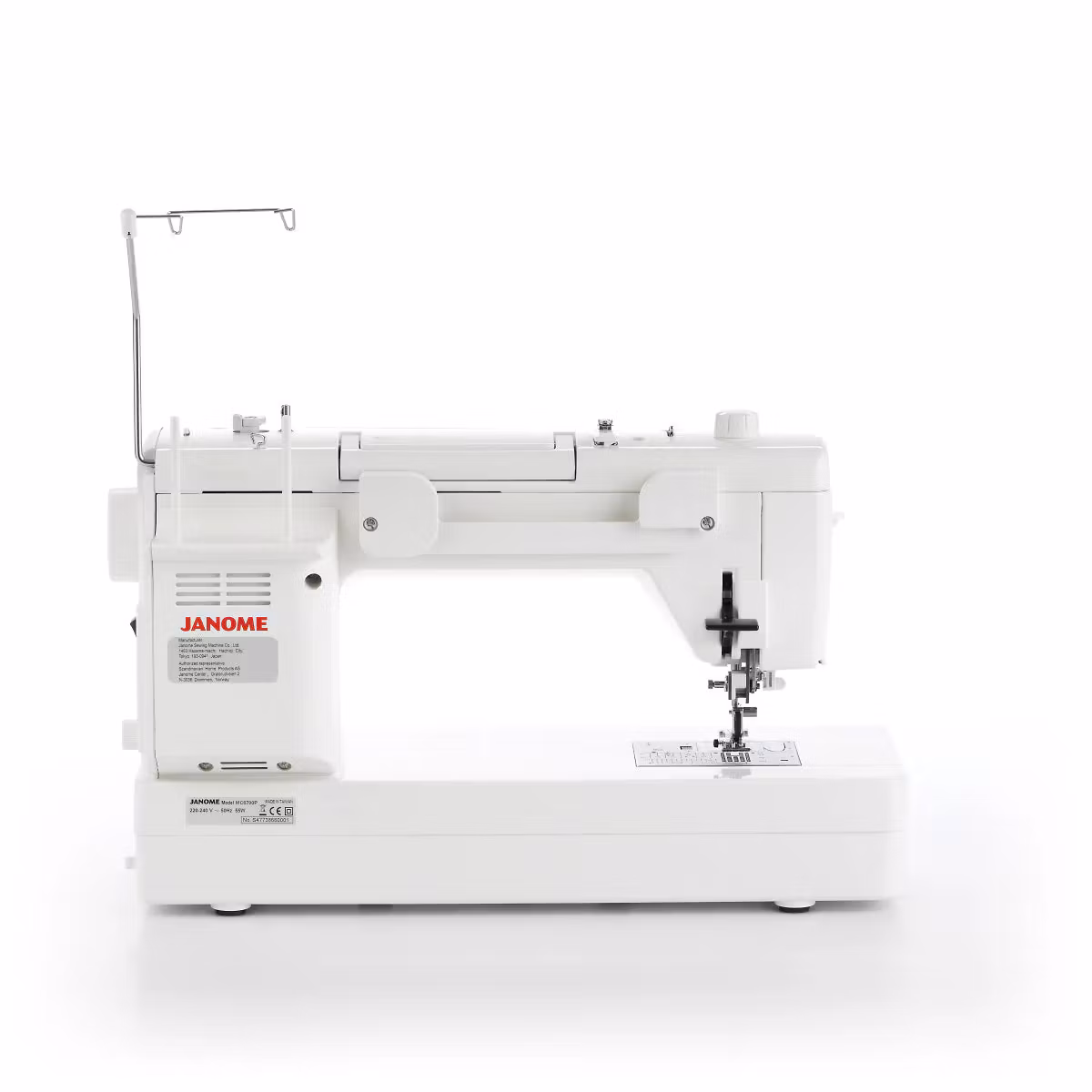 Janome Memory Craft 6700P Demoex