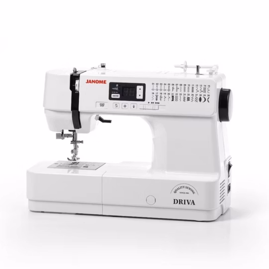 Janome Driva - Liten, enkel och lätt symaskin