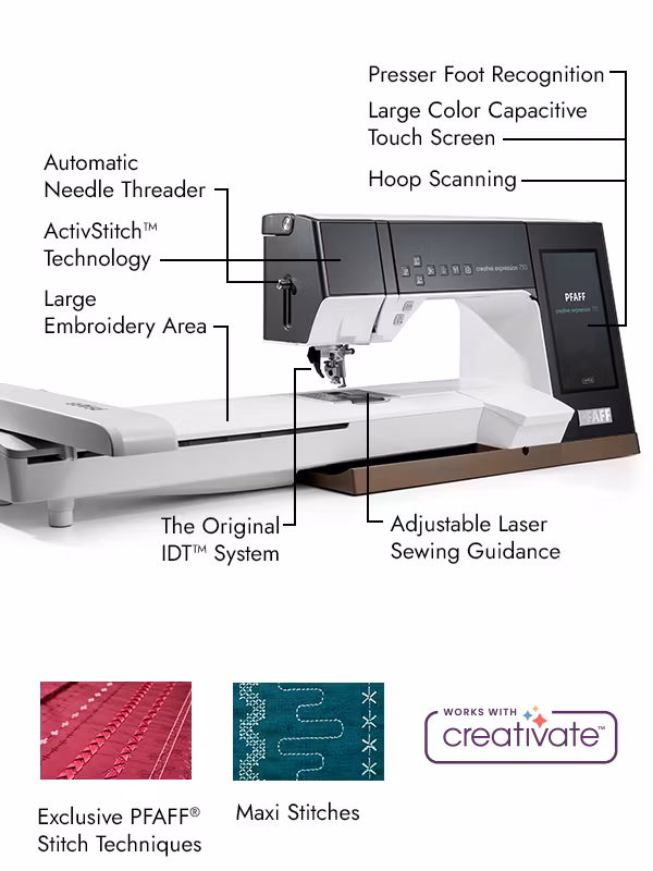 Pfaff expression™ 750