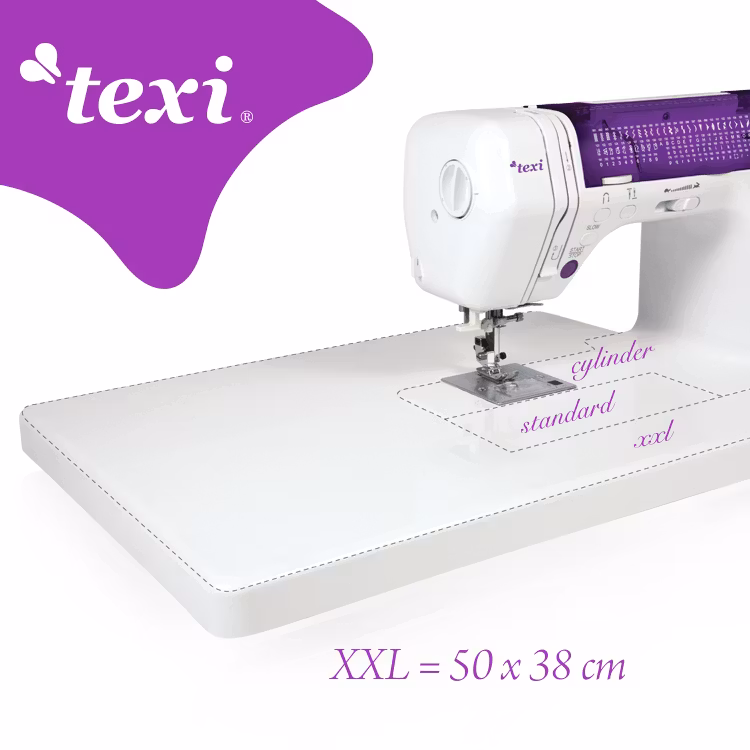 Texi Ballerina - symaskin med 200 sömnadsprogram och ett förlägningsbord