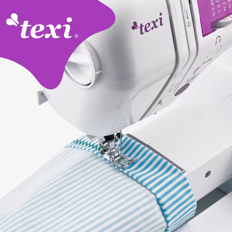 Texi Ballerina - symaskin med 200 sömnadsprogram och ett förlägningsbord