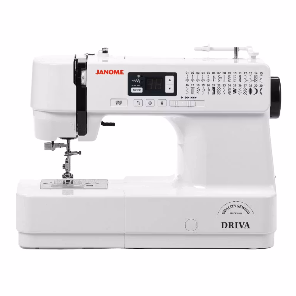 Janome Driva - Liten, enkel och lätt symaskin