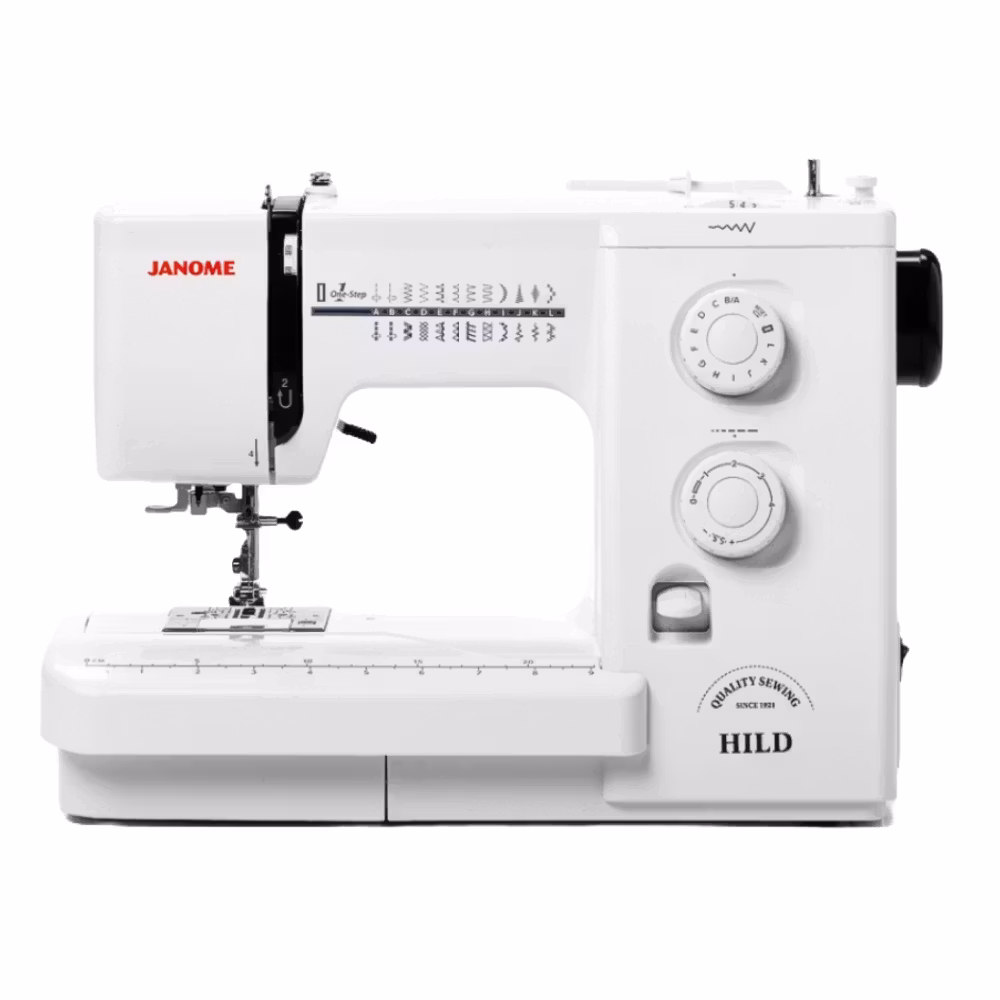 Janome Hild 525 + Extra pressarfötter