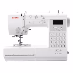 Janome Allvis + extra pressarfötter