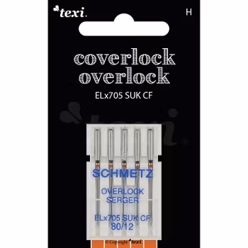 Coverlock/overlock Nålar - 5-pack