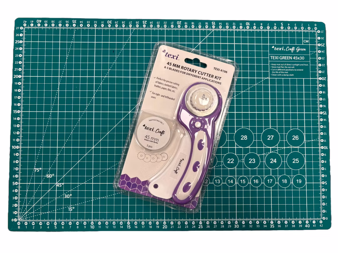 Rullkniv och skärmatta