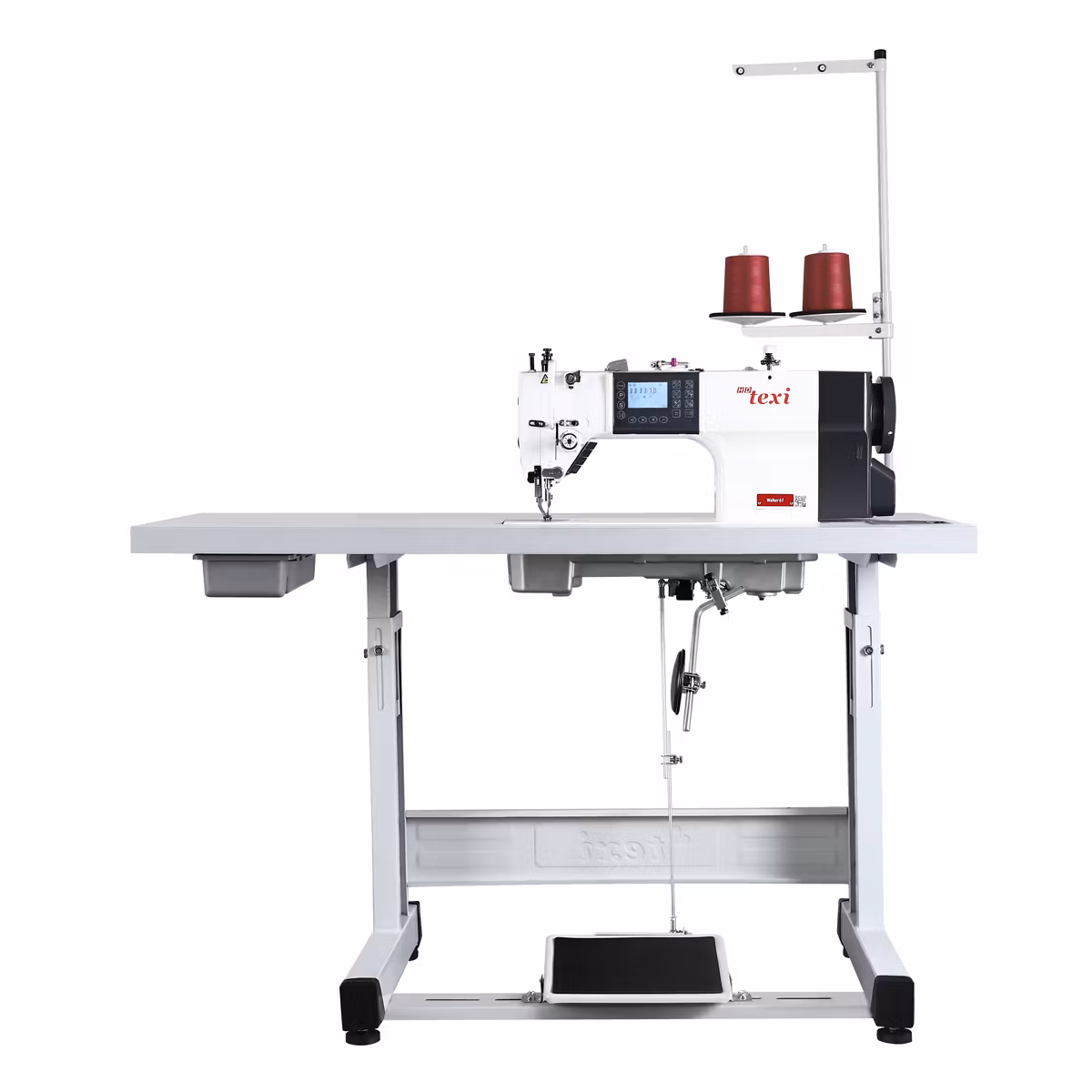 TEXI WALKER 6F PREMIUM EX – Industrisymaskin för tunga material och läder