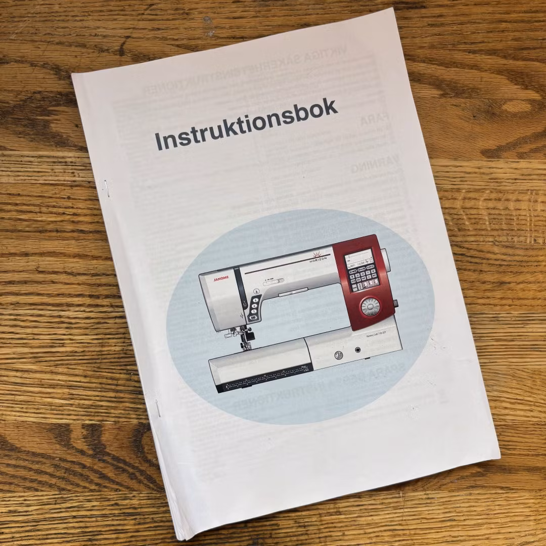 Janome Memory Craft 7700 QCP | Begagnad