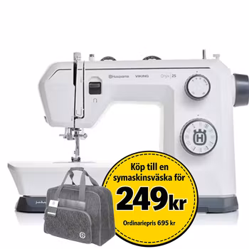 Husqvarna ONYX 25 – Mekanisk symaskin med 32 sömmar