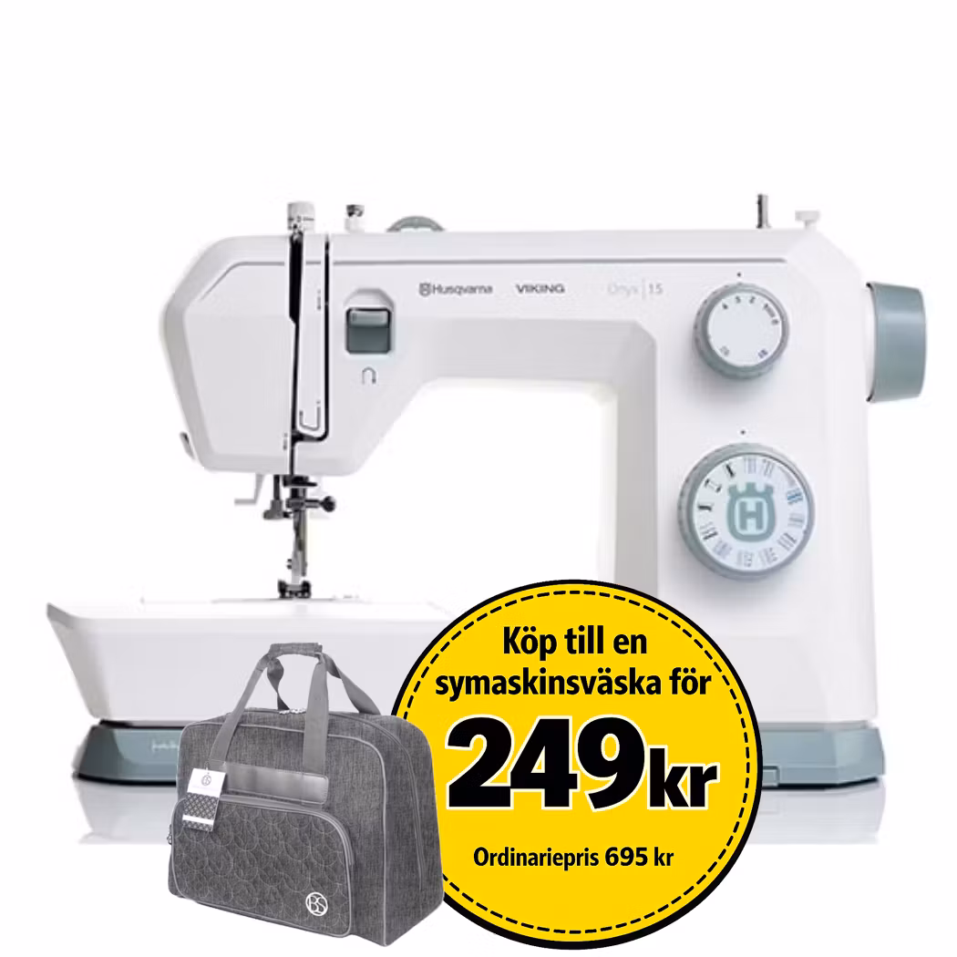 Husqvarna ONYX 15 – Mekanisk symaskin med moderna funktioner