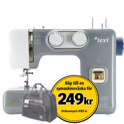 Texi Gold Symaskin – Hemsymaskin med AC-servomotor