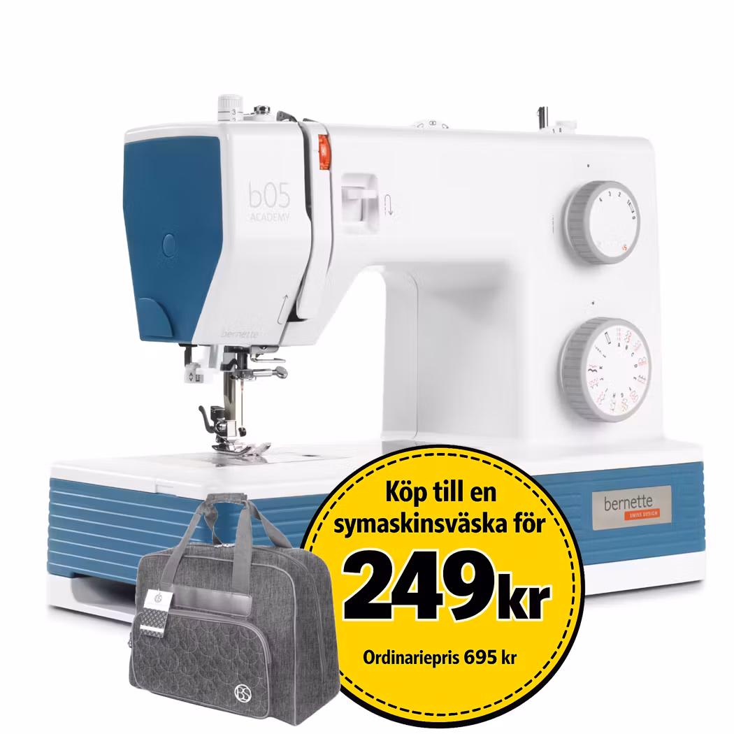 Bernette b05 Academy  Robust, Enkel och Mångsidig Mekanisk Symaskin