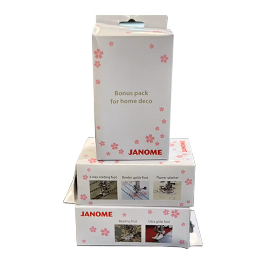 Janome bonus pack  - Pressarfötter