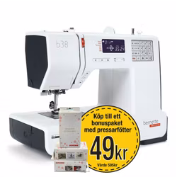 Bernette B38 - Datoriserad Symaskin – 394 Sömmar och Funktioner