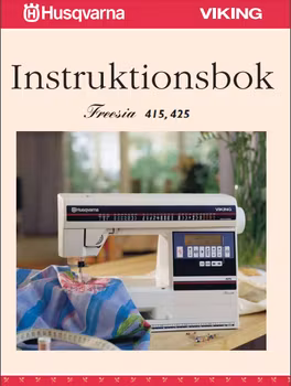 Bruksanvisning Husqvarna Freesia 415 425