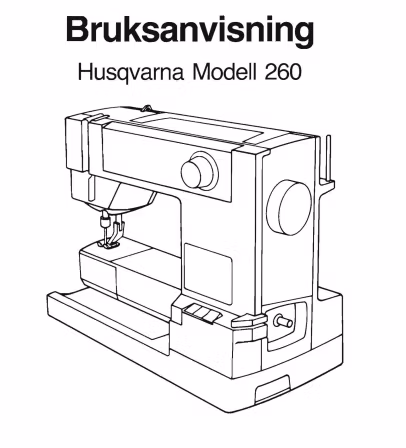 Bruksanvisning Husqvarna 260