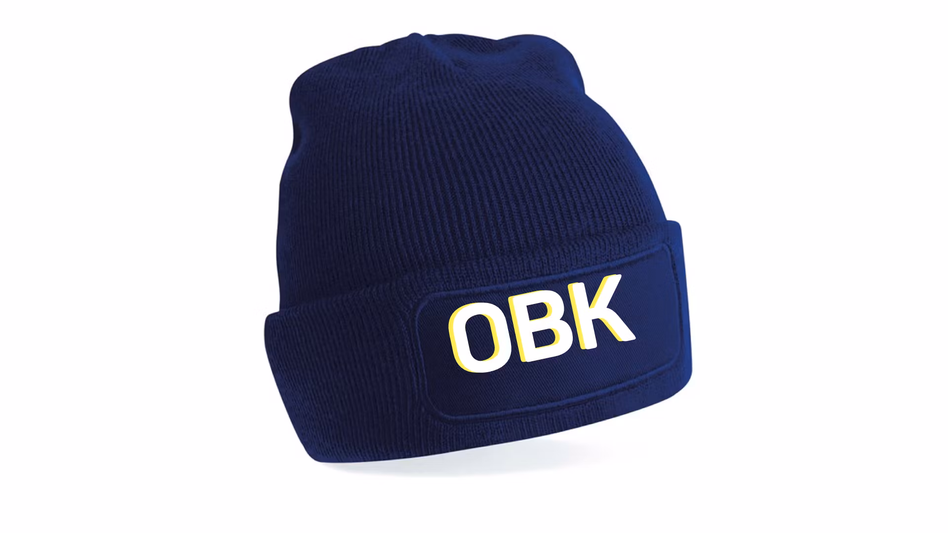 OBK Mössa Med Tygpanel och logga med reflex "BARN"