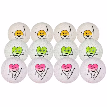 Emoticon Hockey Ball