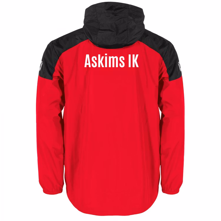 Askims IK Pride Vindjacka RÖD/SVART Unisex Spelare (utgående modell)