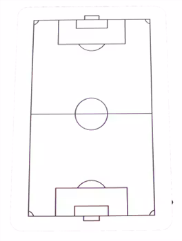 Taktiktavla  Whiteboard Fotboll (1-pack)