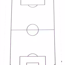 Taktiktavla  Whiteboard Fotboll (1-pack)