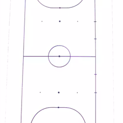 Taktiktavla  Whiteboard för Futsal (1-pack)