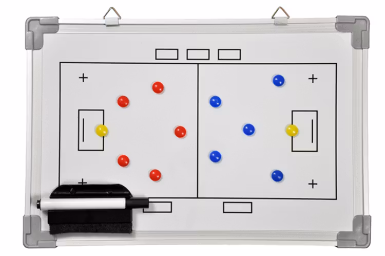 Taktiktavla  Whiteboard Innebandy 60 cm x 45 cm
