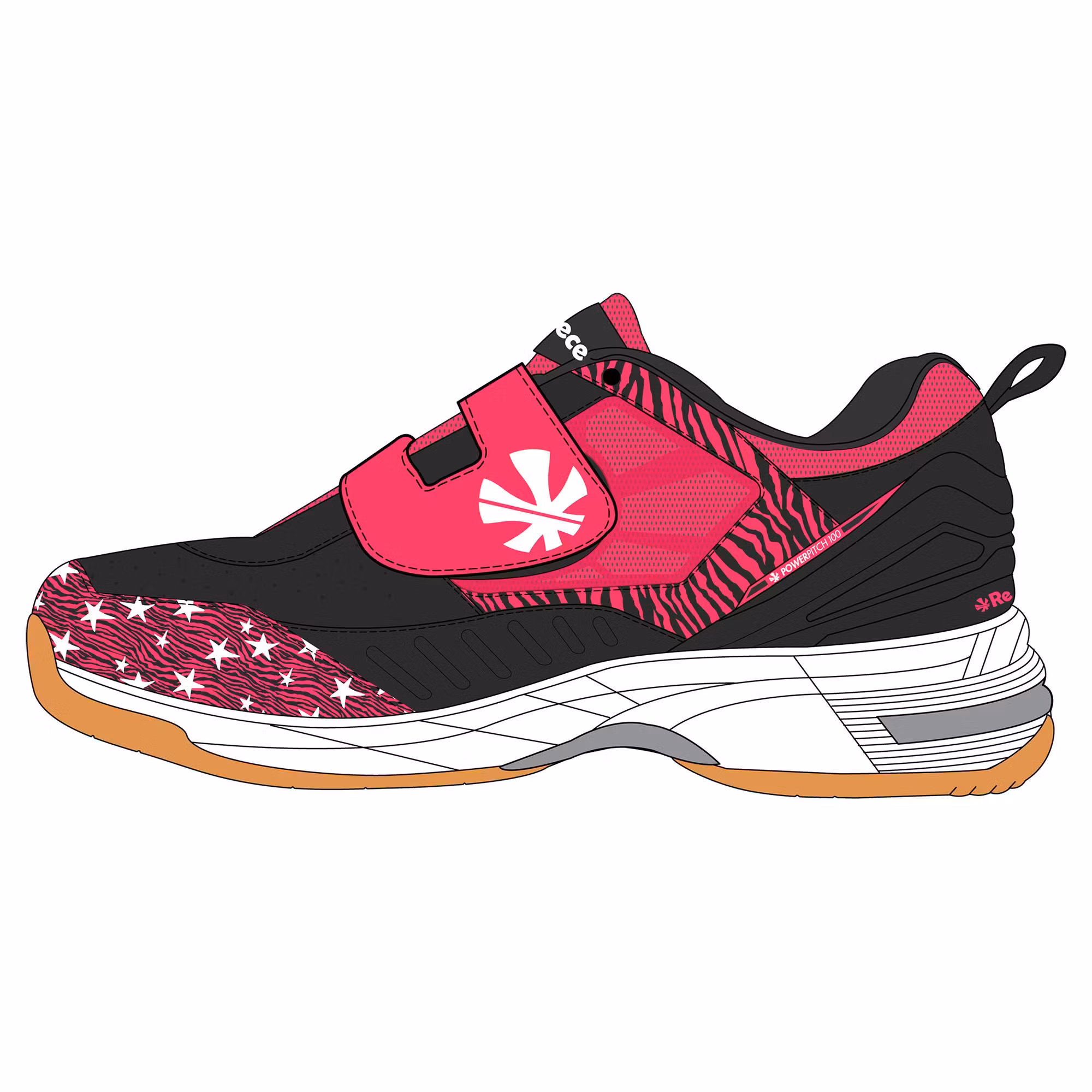 --Reece Powerpitch Hockey Shoe Indoor