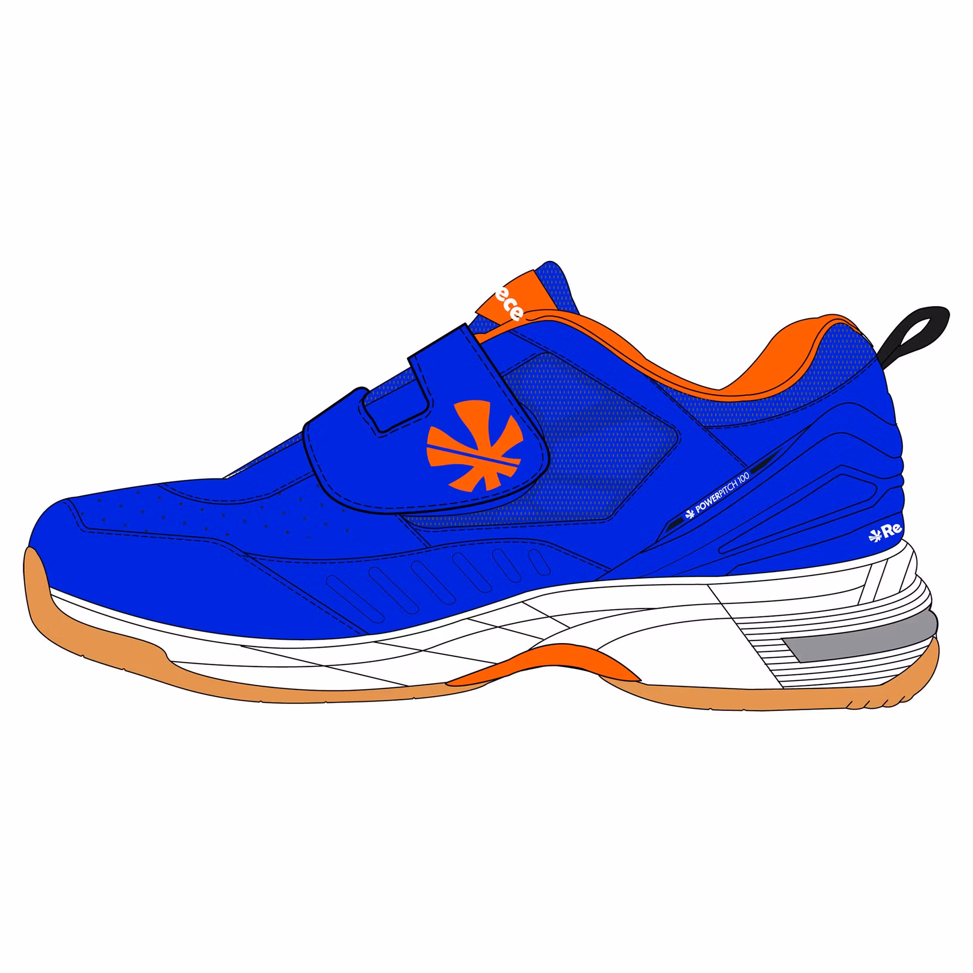 --Reece Powerpitch Hockey Shoe Indoor