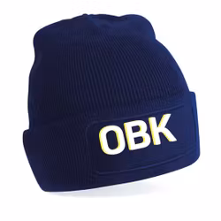 OBK Mössa Med Tygpanel och logga med reflex