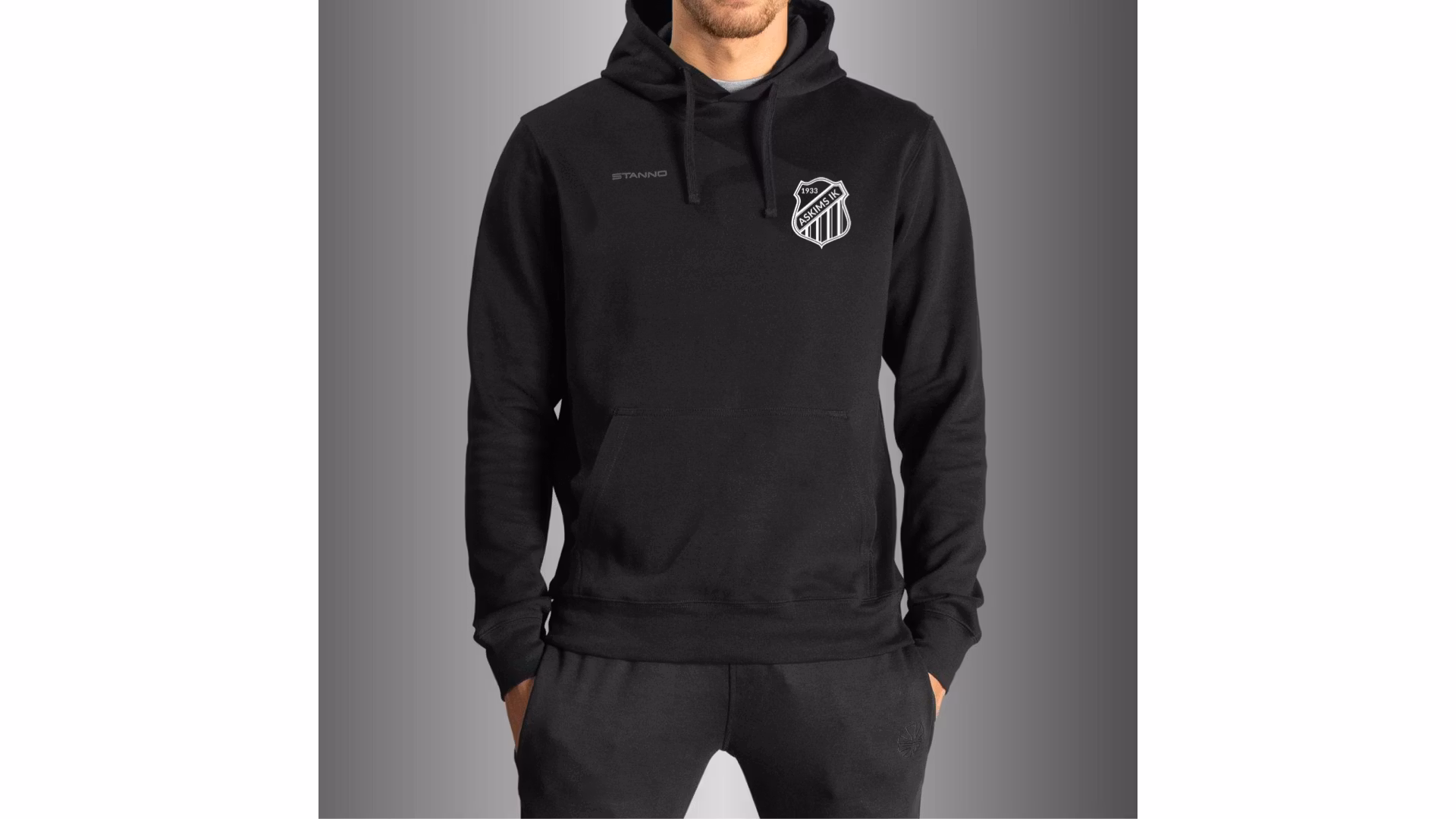 Askims IK Base Huvtröja Unisex