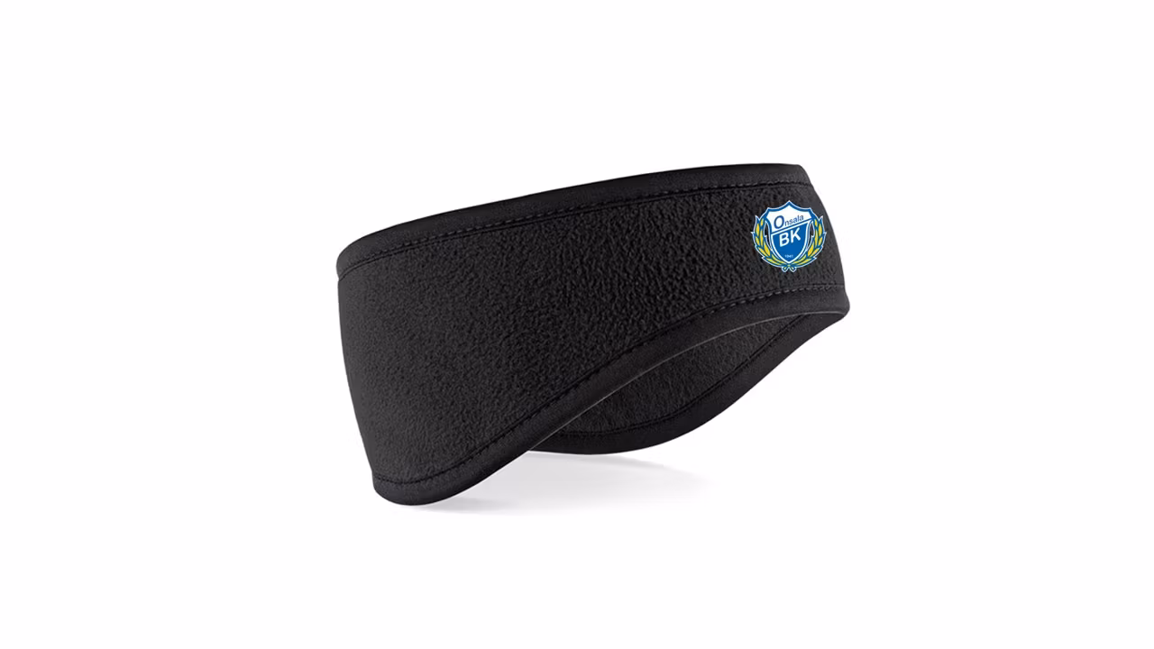 Onsala BK Pannband i Fleece Med Klubbmärke (Onesize)