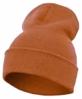 Heavyweight long beanie. Approximately 12" long uncuffed.