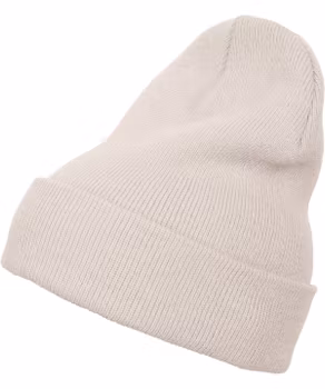 Heavyweight long beanie. Approximately 12" long uncuffed.