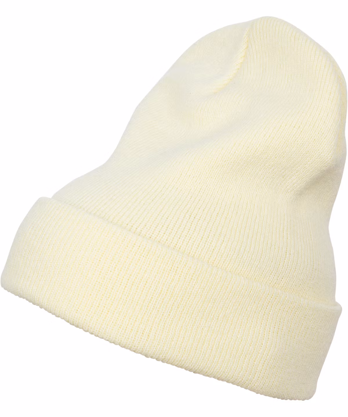 Heavyweight long beanie. Approximately 12" long uncuffed.