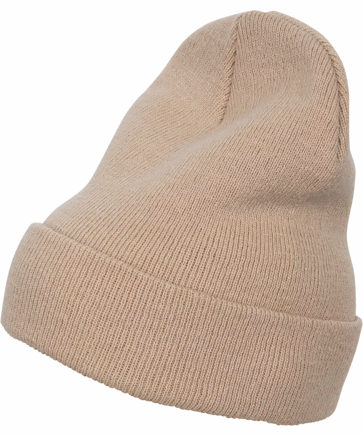 Heavyweight long beanie. Approximately 12" long uncuffed.