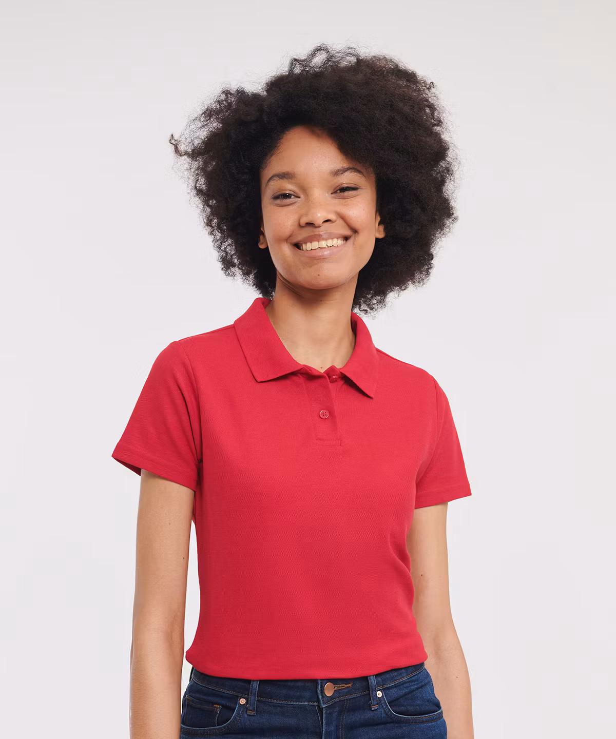 Women's classic polycotton polo