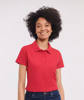 Women's classic polycotton polo