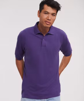 Classic polycotton piké Herr