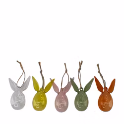 Hängande kanin påskägg S ROSA