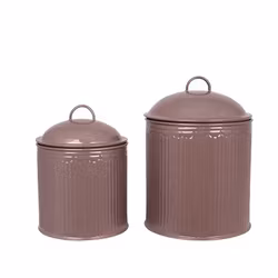 Plåtburk Ingrid Rosa 2-pack