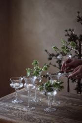 Rocaille lykta/vas låg